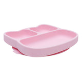 WE MIGHT BE TINY - CAT STICKIE PLATE IN POWDER PINK