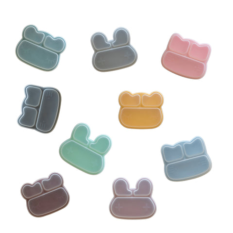 WE MIGHT BE TINY - BUNNY STICKIE PLATE LID